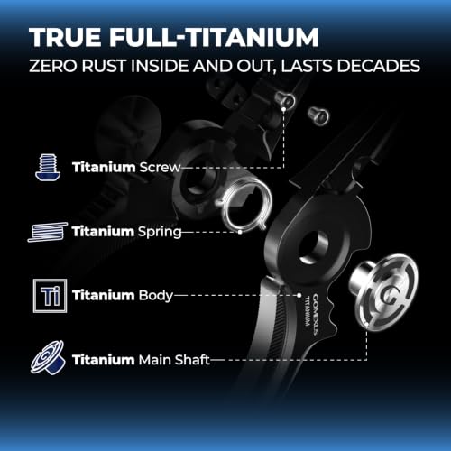 Titanium Fishing Pliers 7.5'' with Side Cutters