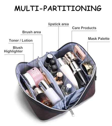 Travel Makeup Bag Organizer (3 Count)