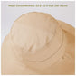 Womens Sun Hats Wide Brim Reversible Bucket Cotton Hat Packable Summer Travel Cap with Hat Clip