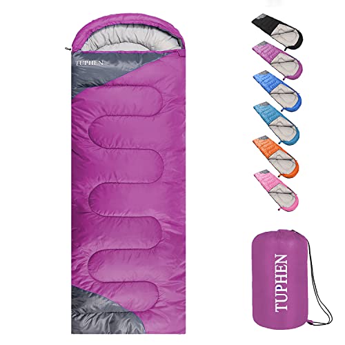 Sleeping Bags for Adults Kids Boys Girls Backpacking Hiking Camping Microfiber Liner