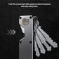 Key Organizer for Men Compact Key Holder Minimalist Key Case Metal Key Chain Key Holder for Keychain Secures 2 (5 Count)