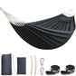 Cotton Hammock 8.9x4.9ft Holds Up to 660lbs Prevents Side