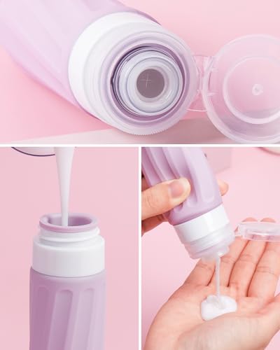 Travel Bottles for Toiletries 8 Pack (8 Count)