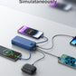 20000mAh Ultra Portable Charger Power Bank with inBuilt Cables&AC Wall Plug