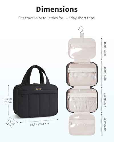 Hanging Travel Toiletry Bag for Women