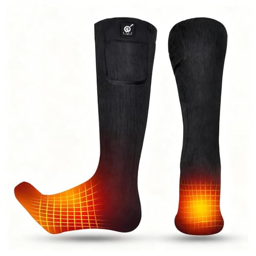 Upgraded Rechargeable Electric Heated Socks