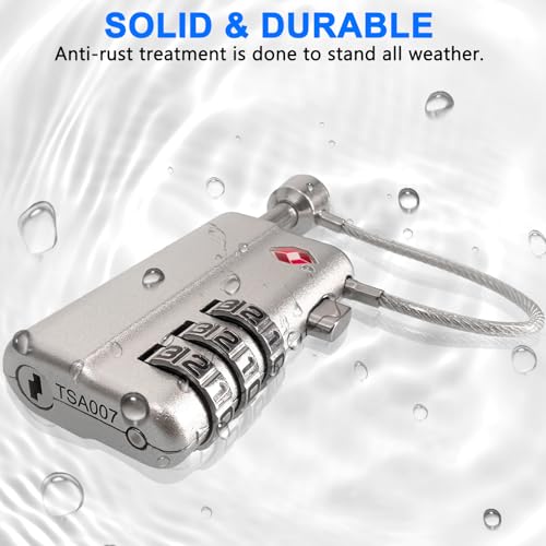 TSA Cable Lock 4 (4 Count)