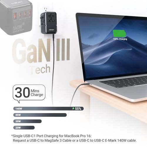 140W Universal Travel Adapter