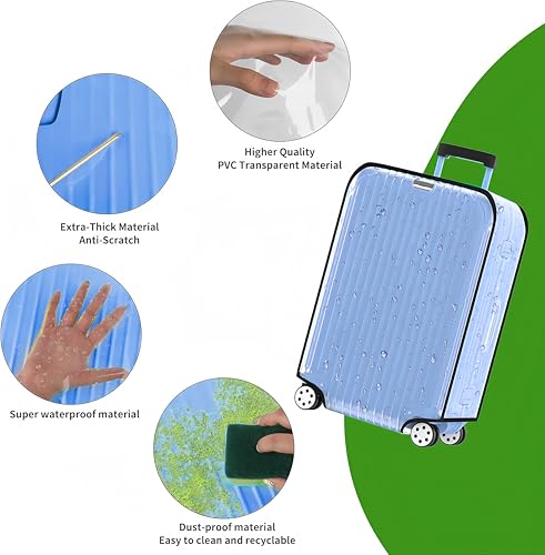 Suitcase Covers Clear Luggage Cover Protector