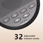Portable Sound Machine White Noise Machine Nonstop 30 Soothing Sounds for Baby Kids Adults Pink Noise Sleep Machine 36