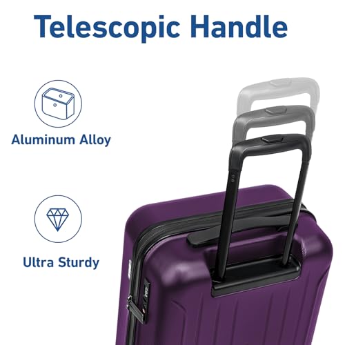 Carry on luggage 22x14x9 Airline Approved Suitcase