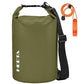 Waterproof Dry Bag Backpack with Emergency Whistle