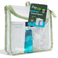Clear Quart Travel Toiletry & Cosmetic Bag