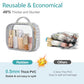 Clear Makeup Bag (2 Count)