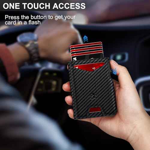 Wallet for Men Wallet with Slim Pop Up Card Holder 9