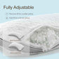 Eden Crescent Bed Pillow for Side & Back Sleepers