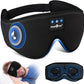 3D Sleep Headphones Bluetooth 5.4 Sleep Mask with HD Speakers