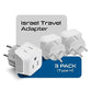 Israel Plug Adapter (3 Count)