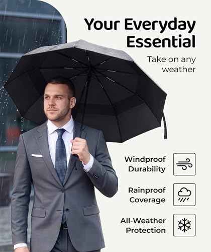 Repel Windproof Travel Umbrella (3 Count)
