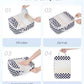 5 Set Compression Packing Cubes for Travel