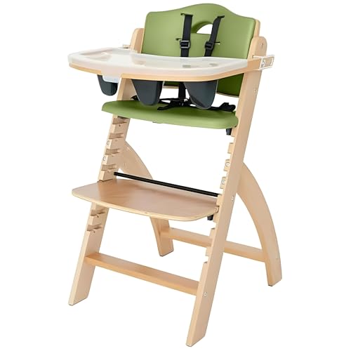 Beyond Junior Convertible Wooden High Chair with Removable Tray