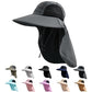 Sun Hat for Men Women with Neck Flap