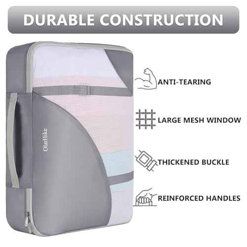 8 Set Packing Cubes for Travel (8 Count)