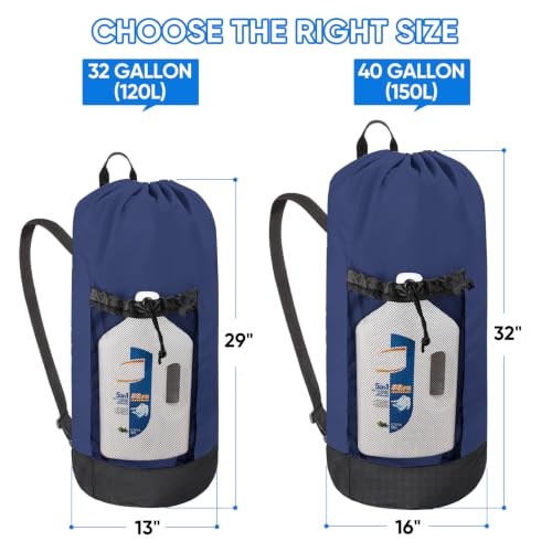 150L Laundry Bag Backpack