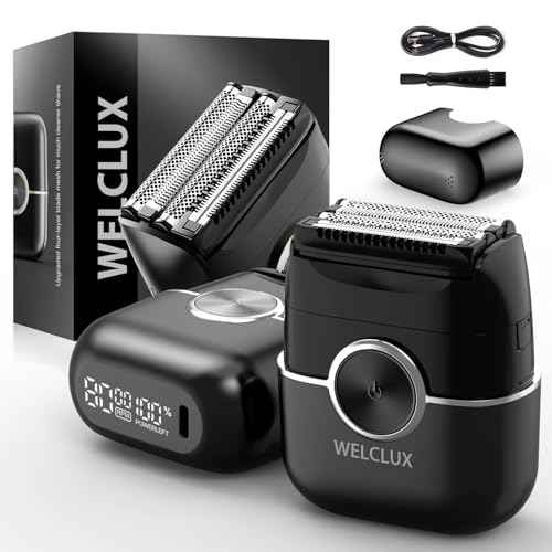 Rechargeable Electric Razor for Men