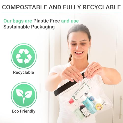 Clear Toiletry Bag (3 Count)