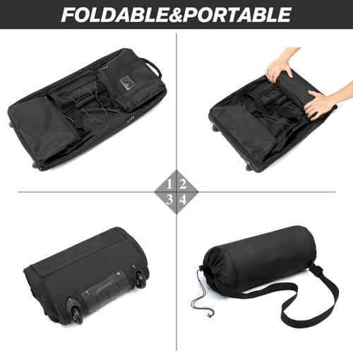 Collapsible Duffle Bag with Wheels 130