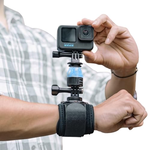 Wrist Strap Mount with Quick Release Adapter Compatible with GoPro Hero 13