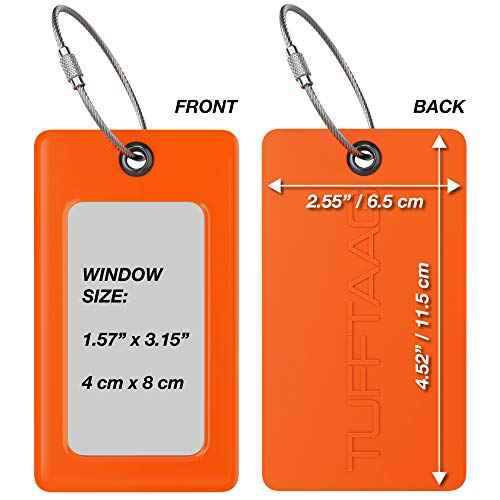 Luggage Tags Business Card Holder by TUFFTAAG