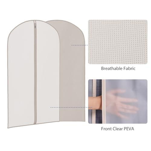 Hanging Storage Bags for Clothes Garment Bags for Storage 43 in