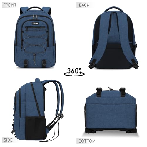 Blue Backpack for Men Women
