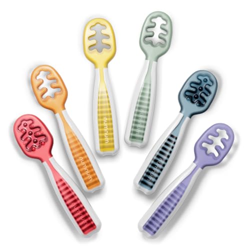 Baby Spoons Self Feeding 6 Months (6 Count)