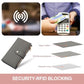 Women's Wallet RFID Blocking Leather Trifold Clutch Wallet Credit Card Holder Ladies Travel Wallet Purse with Passport