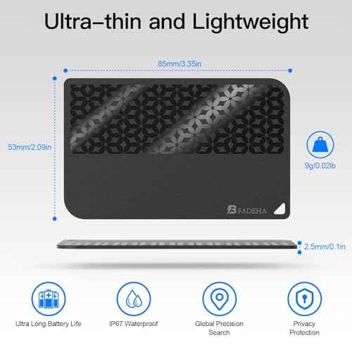2026 Apple MFi Certified Wallet Tracker Smart Card for Find My iPhone Ultra Thin Air Tracker Tag for Travel