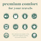 800 Fill Power European Goose Down Travel Pillow