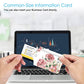 Luggage Tags Privacy Cover ID Label for Travel Bag Suitcase (2 Count)