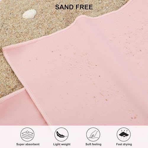 Microfiber Towel Quick Dry Camping & Travel & Gym Towel. Compact