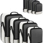 4 PCS Set Compression Packing Cubes for Travel (4 Count)