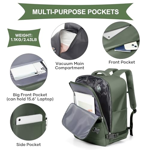 Vacuum Backpack Travel with Pump