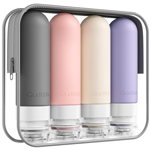 Travel Bottles for Toiletries (4 Count)