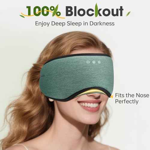 Sleep Headphones with Bluetooth 5.4 Sleep Mask