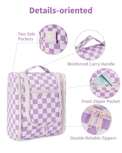 Small Hanging Travel Toiletry Bag for Women