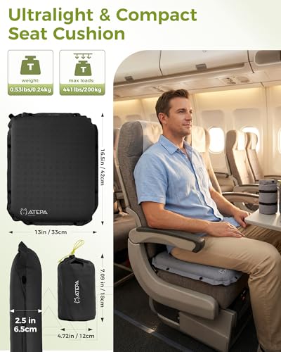 Inflatable Seat Cushion (2 Count)