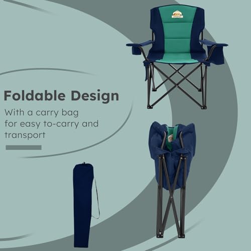 Oversized Heavy Duty Camping Chair for Adults