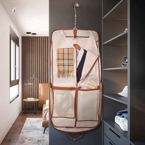 Premium Garment Bag Carry On Hangs Blazers