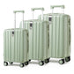 Luggage Sets 3 piece Carry On Luggage with Wheels PC Hard Shell Suitcases Lightweight Checked Travel Luggage Large Travel Suitcase Woman Men 20 (3 Count)